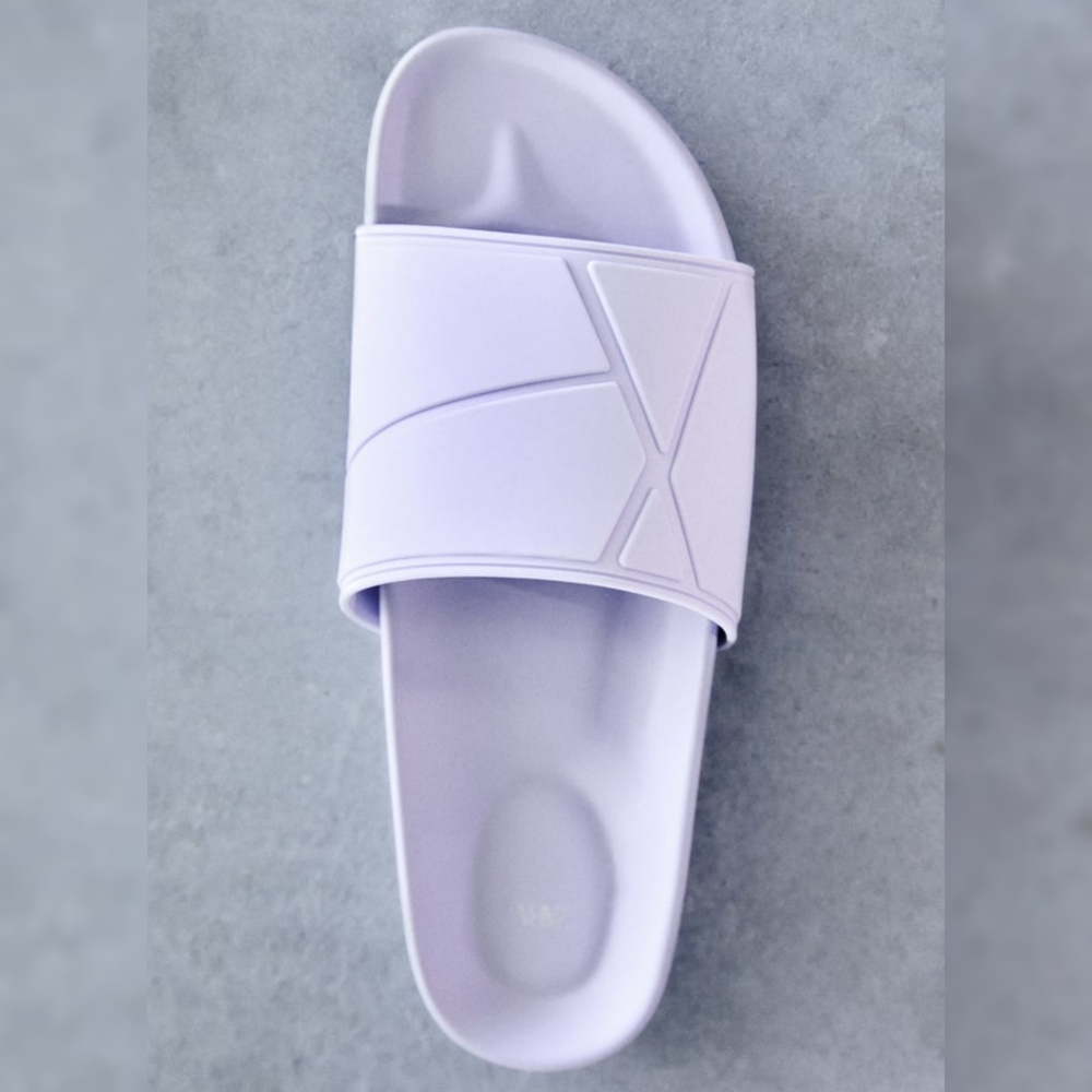NWT ZARA LOW HEEL SANDALS in Mauve - Picture 2 of 6